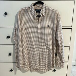 Mens Ralph Lauren Classic Fit Button Down- Size Medium